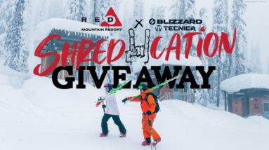 RED X Blizzard Shredcation Giveaway