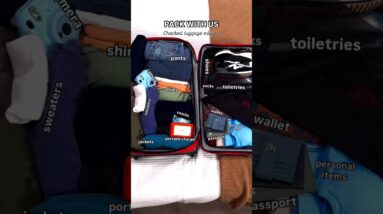 A simple guide to packing your checked luggage 👆 What else would you add?